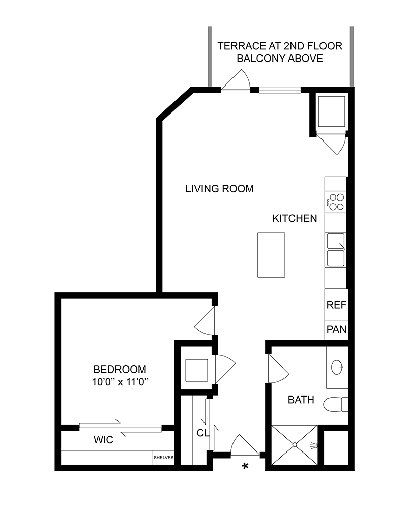 Reed floor plan